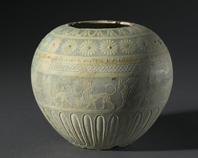 Mit Rahina Ware Vessel, 200-100 BC. Creator: Unknown.
