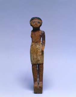 Model Figure of a Man, 1980-1801 BC. Creator: Unknown.