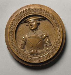 Model for a Portrait Medal of Wolfgang Gamensfelder at Age 19, 1531. Creator: Master of Gamensfelder (German).