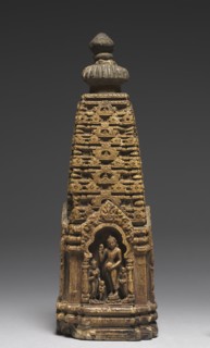 Model of the Sikhara of a Buddhist Temple, 900s. Creator: Unknown.