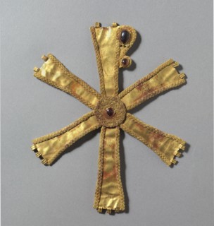 Monogram of Christ (Chrismon), 500s. Creator: Unknown.