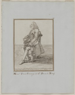 Monsieur Ition Chirurgo del sre. Duca di Nivers, 1749. Creator: Pier Leone Ghezzi (Italian, 1674-1755).