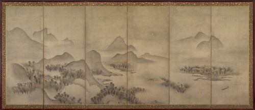 Moonlit Landscape (one of a pair), late 1500s. Creator: Unknown.