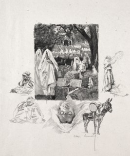 Moroccan Sketches. Creator: Alexandre Lunois (French, 1863-1916).