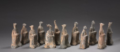Mortuary Figures of the Zodiac Signs, 500s. Creator: Unknown.