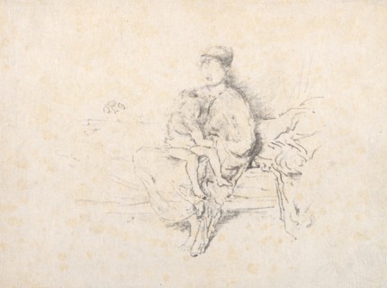 Mother and Child, No. 2, 1896. Creator: James McNeill Whistler (American, 1834-1903).
