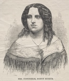 Mrs. Cunningham, Boston Museum, 1859. Creator: Winslow Homer (American, 1836-1910).