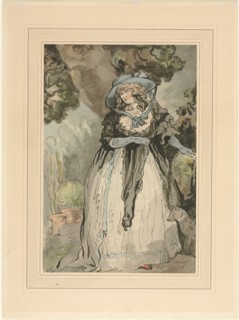 Mrs. Samuel Howitt, 1700s. Creator: George Murgatroyd Woodward (British, 1760-1809).