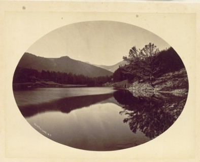 Mystic Lake, M.T., 1872. Creator: William Henry Jackson (American, 1843-1942).