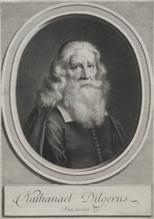 Nathanael Dilgerus, Minister of Danzig, 1683. Creator: Gerard Edelinck (French, 1640-1707).