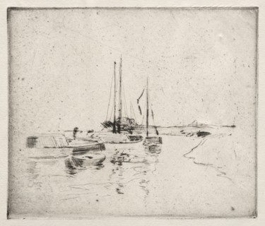 Near Dordrecht. Creator: John Henry Twachtman (American, 1853-1902).