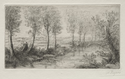 Near the Mill. Creator: Alphonse Legros (French, 1837-1911).
