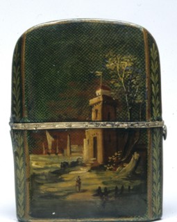 Necessaire with Scent Bottles, early 1800s. Creator: Unknown.