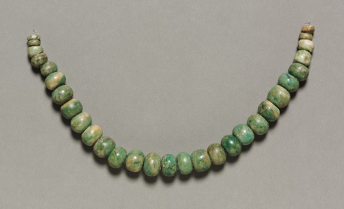 Necklace and Nose Ornament, 150-200. Creator: Unknown.