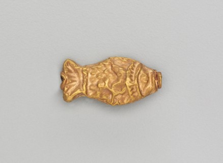 Necklace Bead in the Form of a Fish, 185-72 BC. Creator: Unknown.