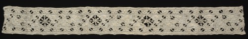 Needlepoint (Cutwork) Lace Insertion, late 16th-17th century. Creator: Unknown.