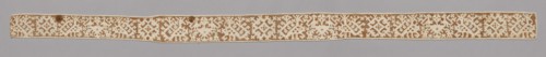 Needlepoint (Drawnwork) Lace Band, 16th-17th century. Creator: Unknown.