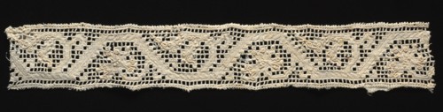 Needlepoint (Drawnwork) Lace Insertion, 16th century. Creator: Unknown.