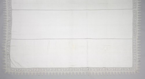Needlepoint (Reticella) and Bobbin Lace Sheet, late 16th century. Creator: Unknown.