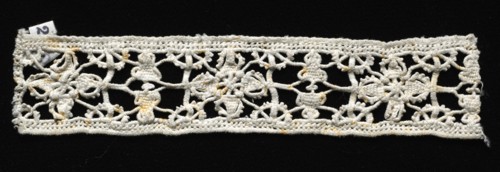 Needlepoint (Reticella) Lace Insertion, 16th century. Creator: Unknown.