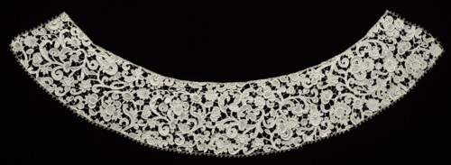 Needlepoint (Venetian Raised Point) Lace Collar, 17th century. Creator: Unknown.