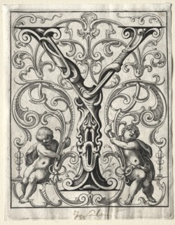 New ABC Booklet: Y, 1627. Creator: Lucas Kilian (German, 1579-1637).