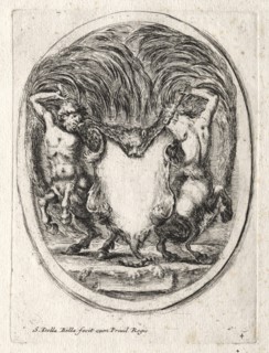 New Model for a Cartouche, 1647. Creator: Stefano Della Bella (Italian, 1610-1664).