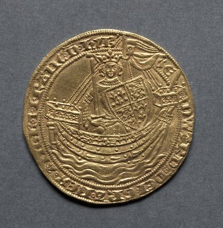 Noble (obverse), 1351. Creator: Unknown.