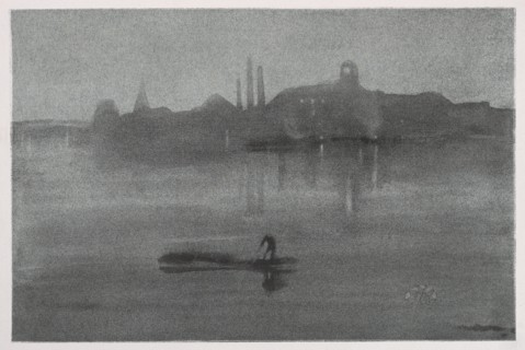 Nocturne, 1878. Creator: James McNeill Whistler (American, 1834-1903).