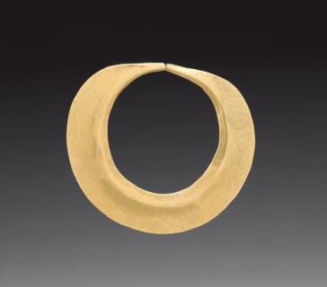Nose Ornament, c. 400-1000. Creator: Unknown.