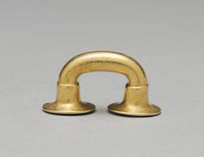 Nose Ornament, c. 400-1000. Creator: Unknown.