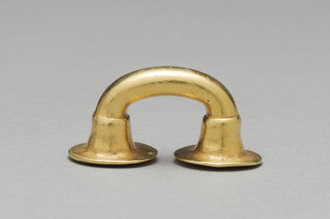Nose Ornament, c. 400-1000. Creator: Unknown.