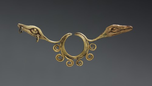 Nose Ornament, c. 500-200 BC. Creator: Unknown.