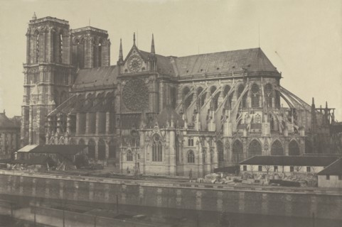 Notre Dame, Paris, 1852-1853. Creator: Édouard Baldus (French, 1813-1889).