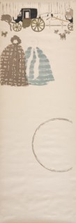 Nursemaids? Promenade, Frieze of Carriages, 1895. Creator: Pierre Bonnard (French, 1867-1947).