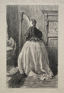 O Sing Again that Simple Song, 1862. Creator: George Louis Palmella Busson Du Maurier (British, 1834-1896).