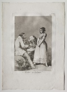 Ochenta Caprichos: It is Better to be Lazy, 1793-1798. Creator: Francisco de Goya (Spanish, 1746-1828).