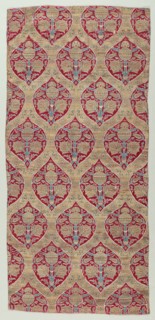 Ogival lattice with horizontal design, 1600-1650. Creator: Unknown.