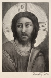 Old Italian Masters: Head of Christ, 1888-1892. Creator: Timothy Cole (American, 1852-1931).