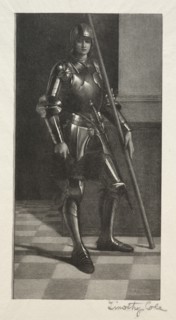 Old Italian Masters: St. Liberale, 1888-1892. Creator: Timothy Cole (American, 1852-1931).