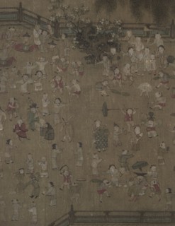 One Hundred Children at Play, 1100s-1200s. Creator: Su Hanchen (Chinese, active c. 1101-1125), tradition of ; Wang Juzhen (Chinese), tradition of.