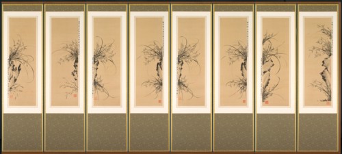 Orchids and Rocks, 1897-98. Creator: Yi Ha-eung (Korean, 1820-1898).
