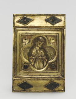 Ornamental Plaque, c. 1380-1400. Creator: Unknown.