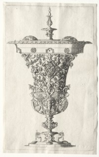 Ornamental Vase, 1500s. Creator: Wenzel Jamnitzer I (German, 1508/09-1585).