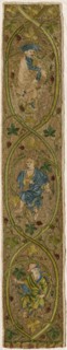Orphrey Band: The Tree of Jesse, c. 1350. Creator: Unknown.