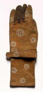 Pair of Archer's Gloves, 1800s. Creator: Unknown.