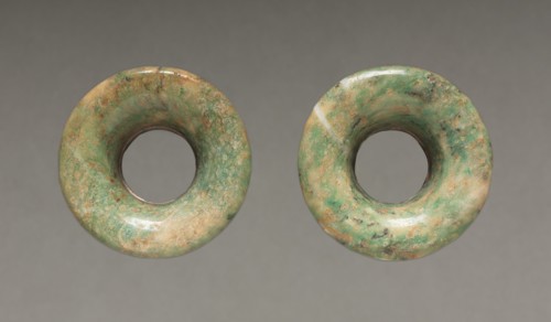 Pair of Ear Ornaments, 150-200. Creator: Unknown.