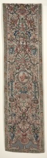 Pair of Needlework Bed Hangings, c. 1690. Creator: Unknown.