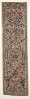 Pair of Needlework Bed Hangings, c. 1690. Creator: Unknown.