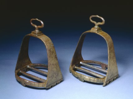 Pair of Stirrups, 1600s. Creator: Unknown.